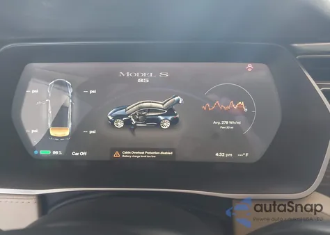 2014 Tesla Model S P85 из США, поврежденный, VIN 5YJSA1H11EFP60357